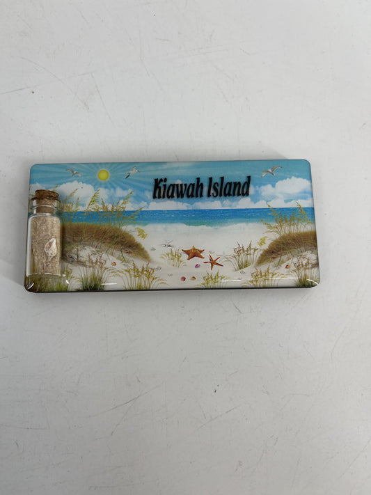 KI Sea Oats Magnet w/ Bottle