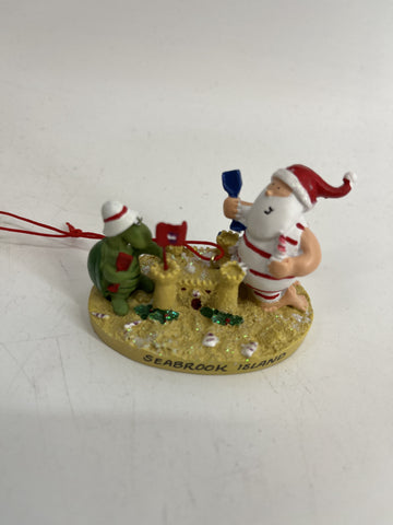 SI Santa Turtle Sandcastle