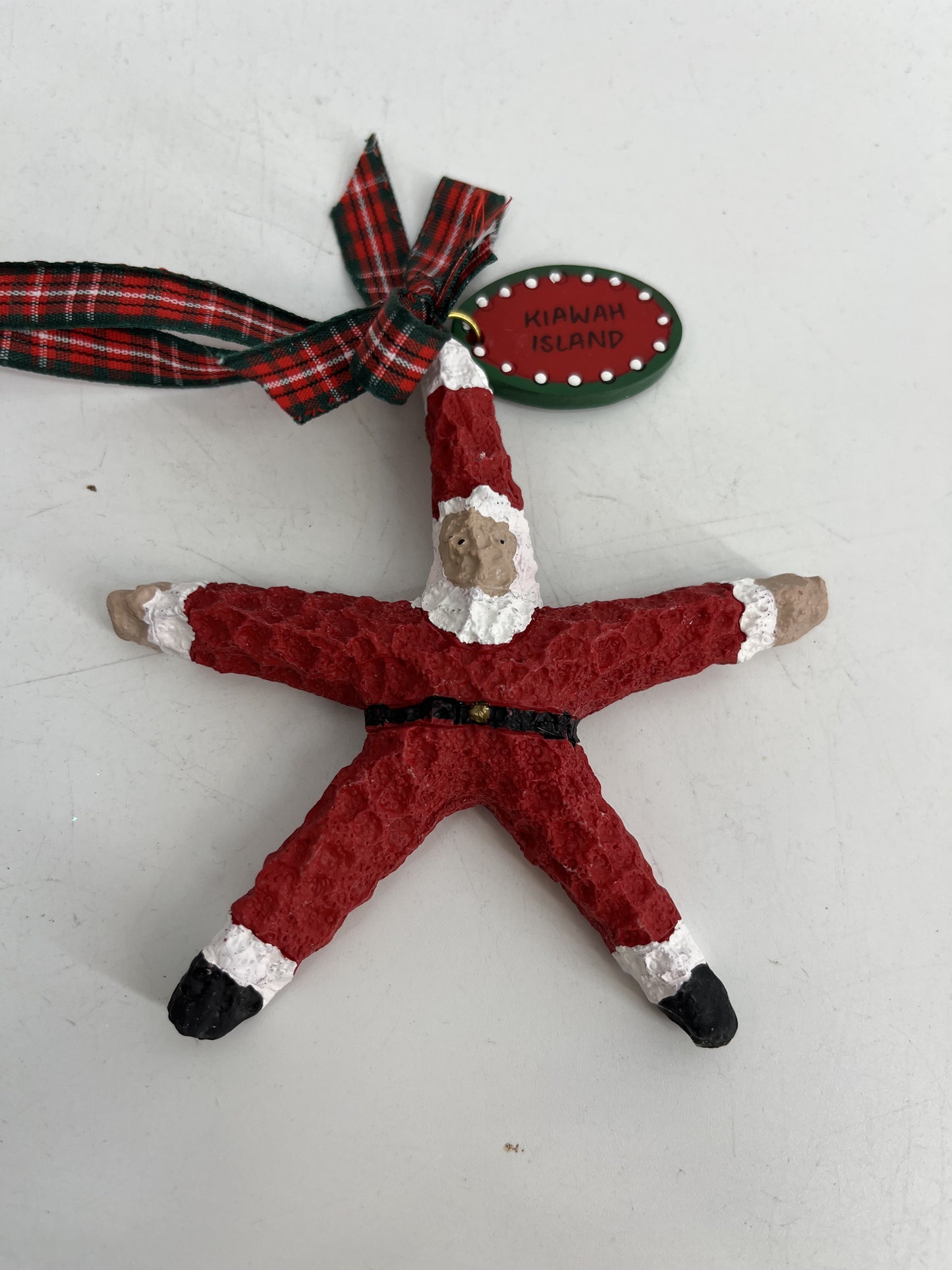 KI Santa Starfish Ornament