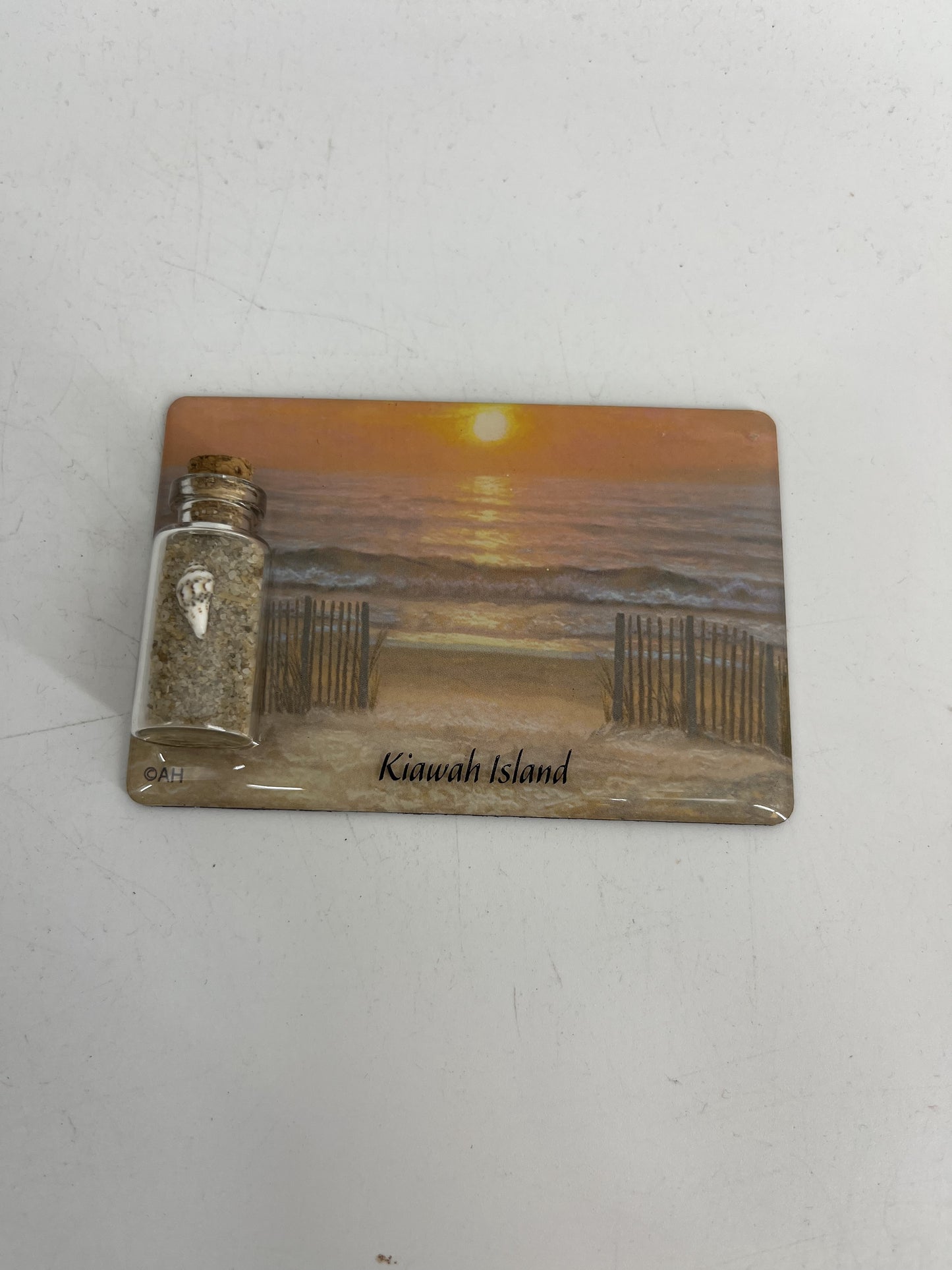 KI Jar Magnet Sunset Beach