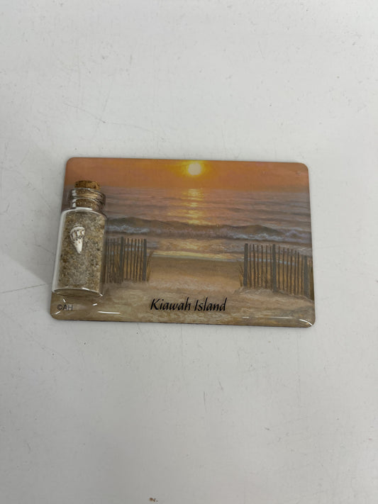 KI Jar Magnet Sunset Beach