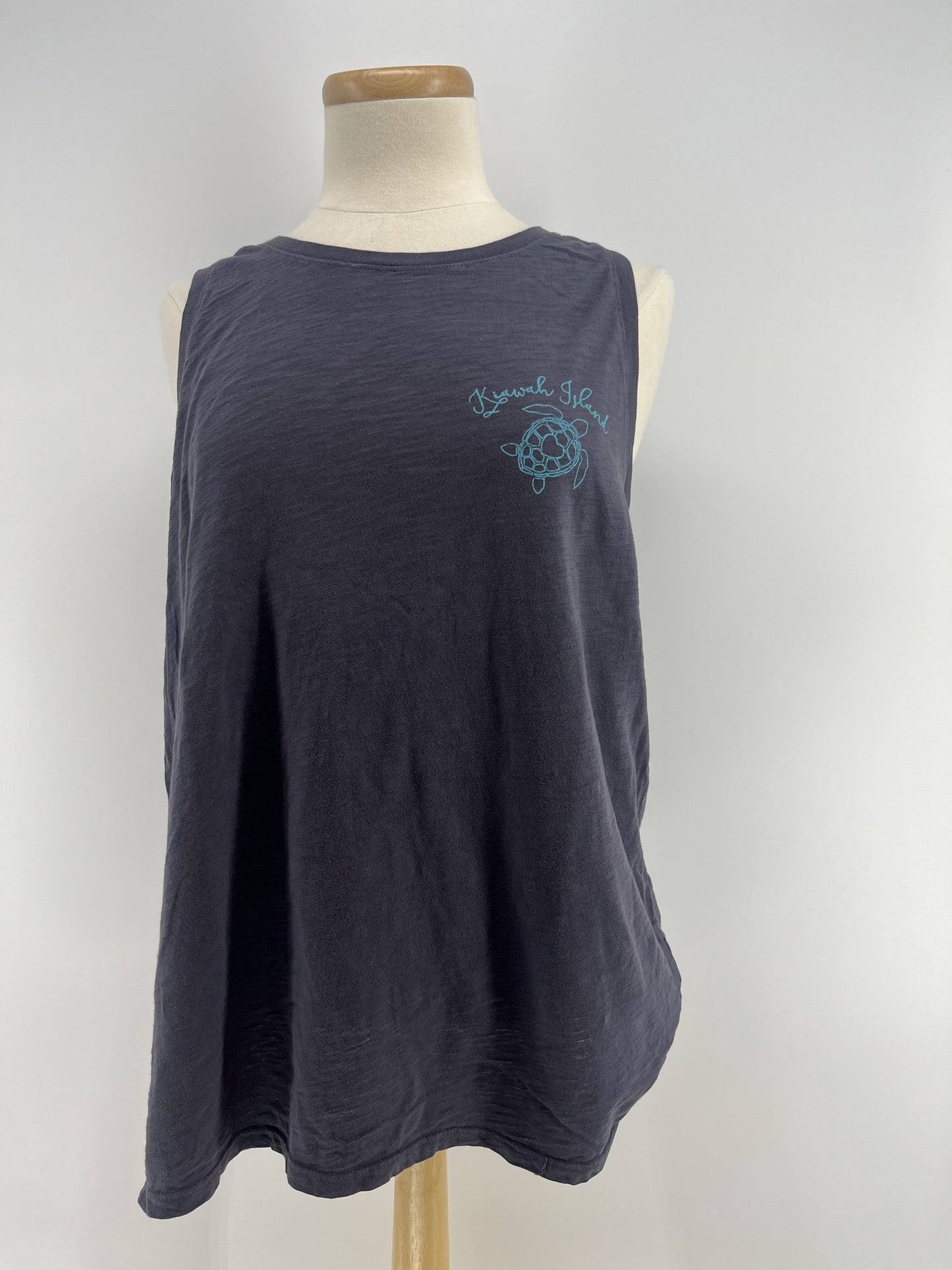 KI Ladies Dyed Slub Tank -Manipura Turtles LC