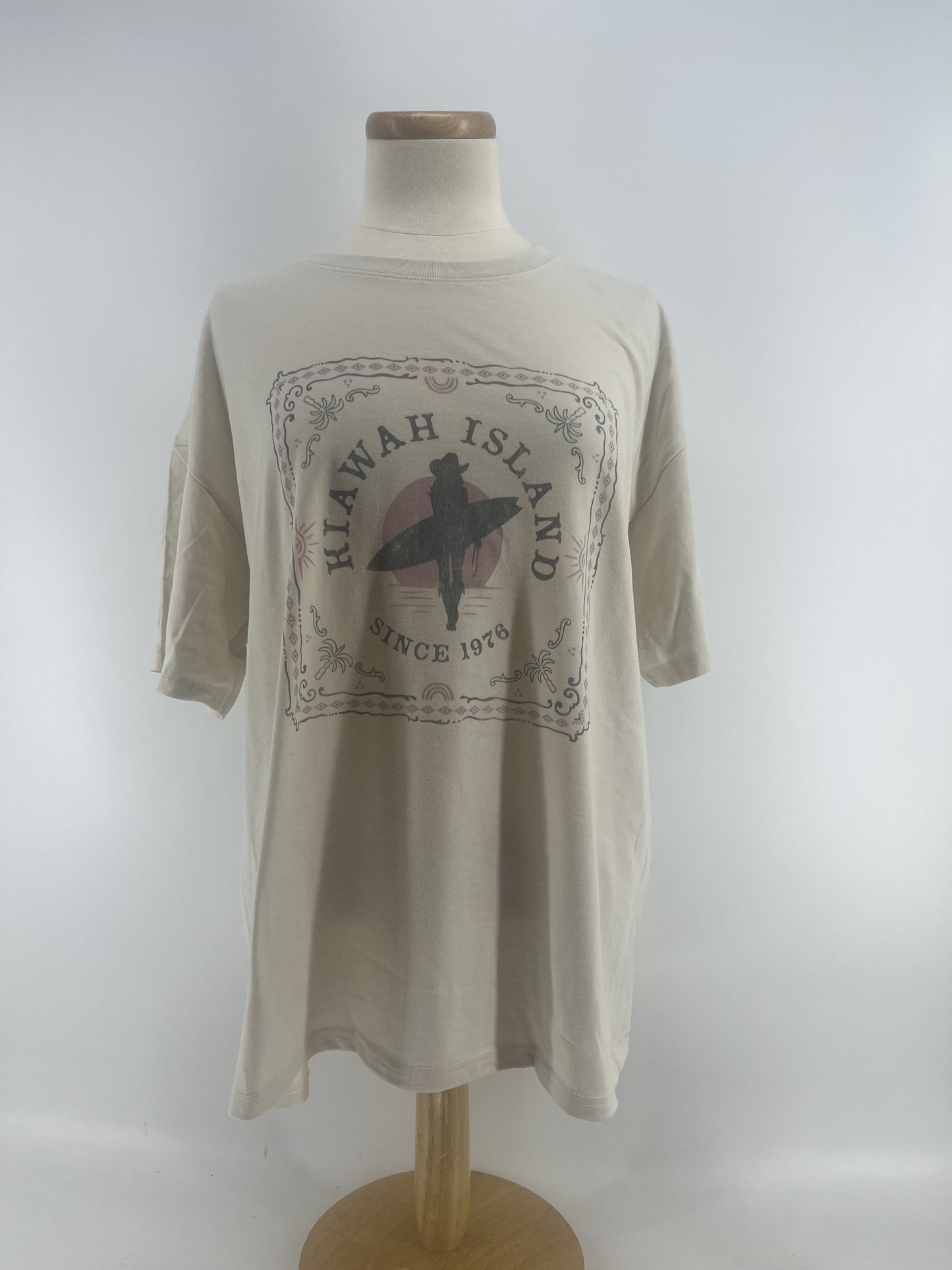 KI Intramural Oversized Tee - Cowgirl Surfer