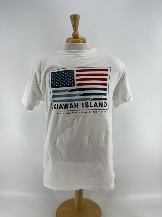 KI All Amer Tee - Waves Flag