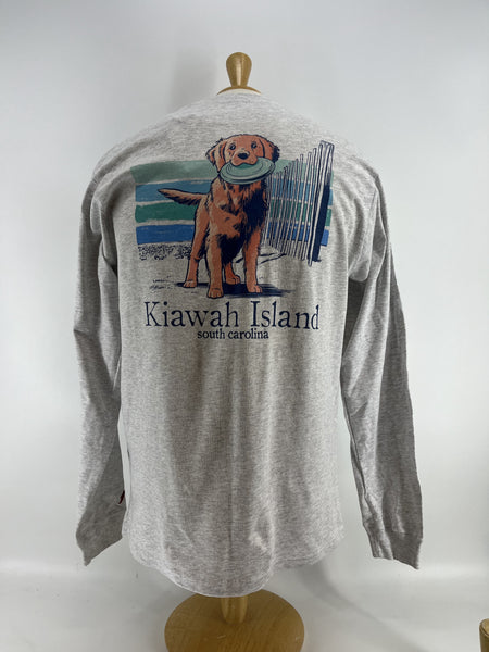 KI LS Pocket Tee - Frisbee Pup