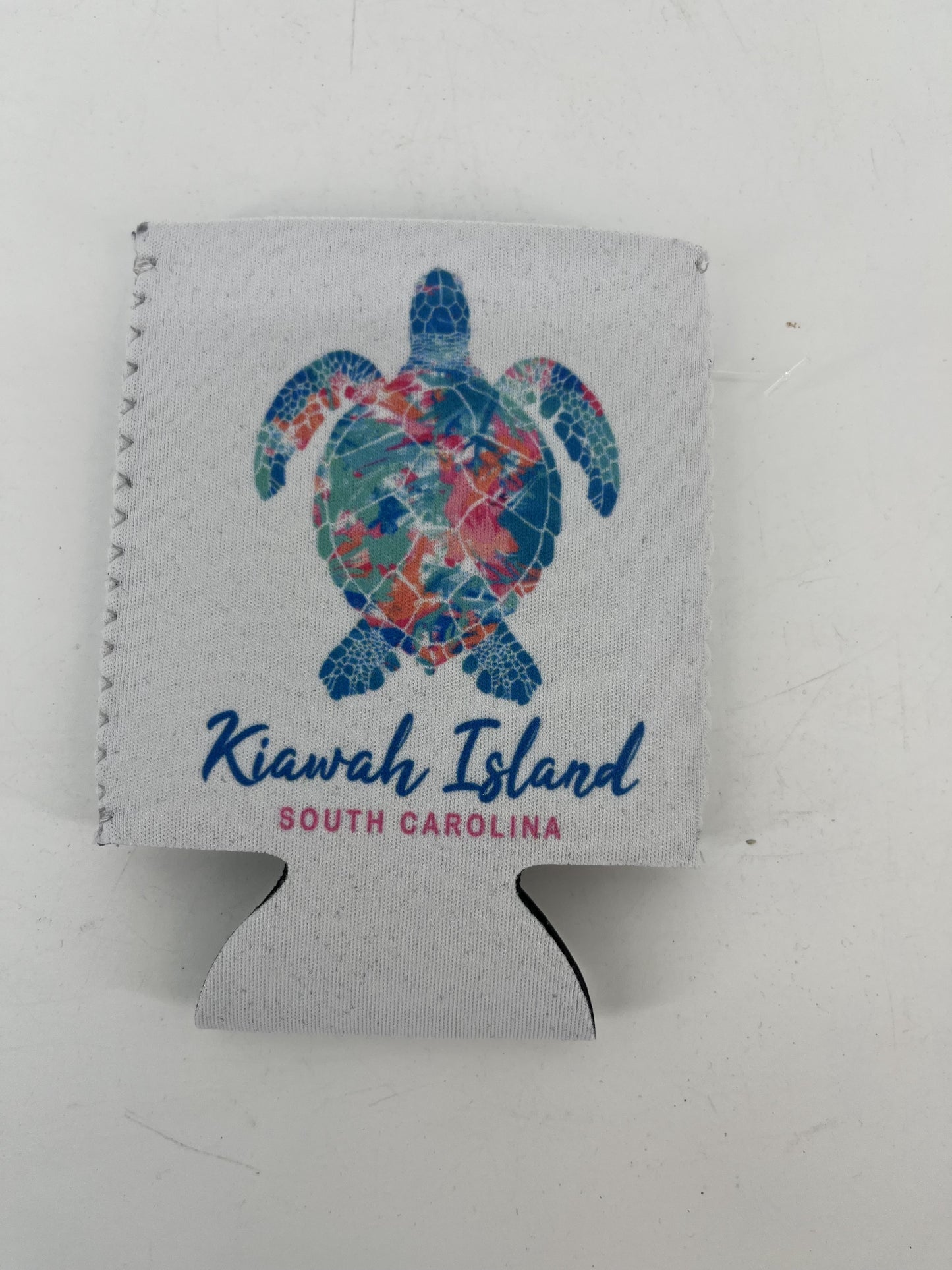 KI Modern Abstract Turtle Koozie