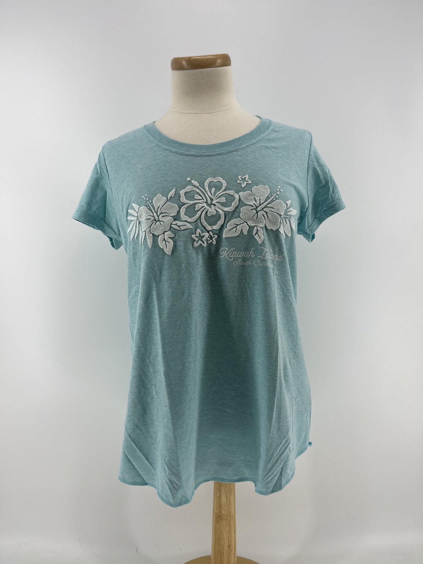KI Ladies Snow Tee - Puffed HIbiscus Aqua