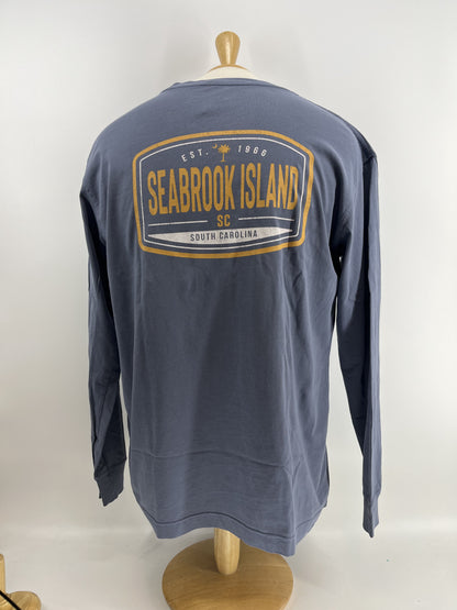 SI Relax Wash LS Tee - Maverick Palm Moon