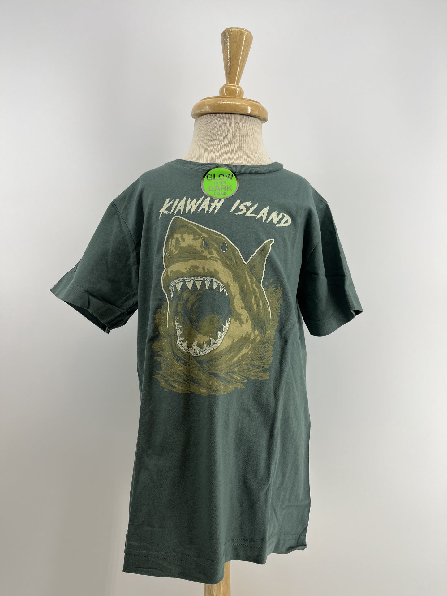 KI Youth Tee Alabaster Shark Mallard