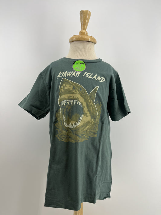 KI Youth Tee Alabaster Shark Mallard