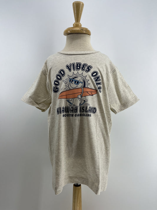 KI Youth Tee Sun of a Surfboard Oatmeal