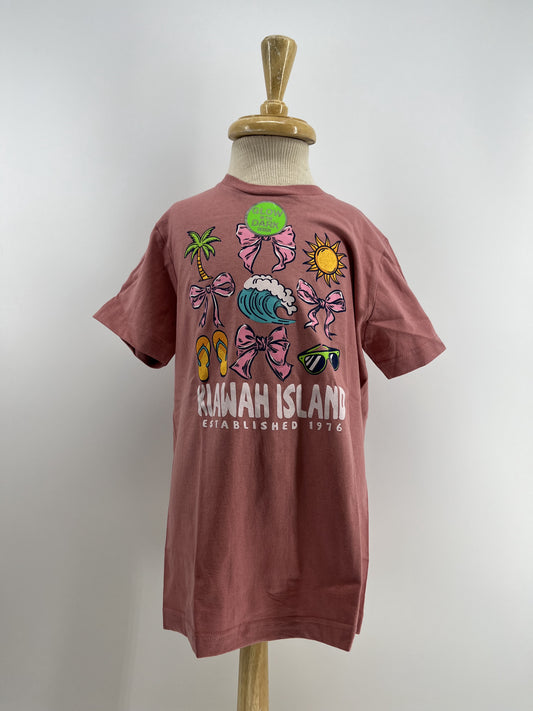 KI Youth Tee - Nelly Beach Mauve