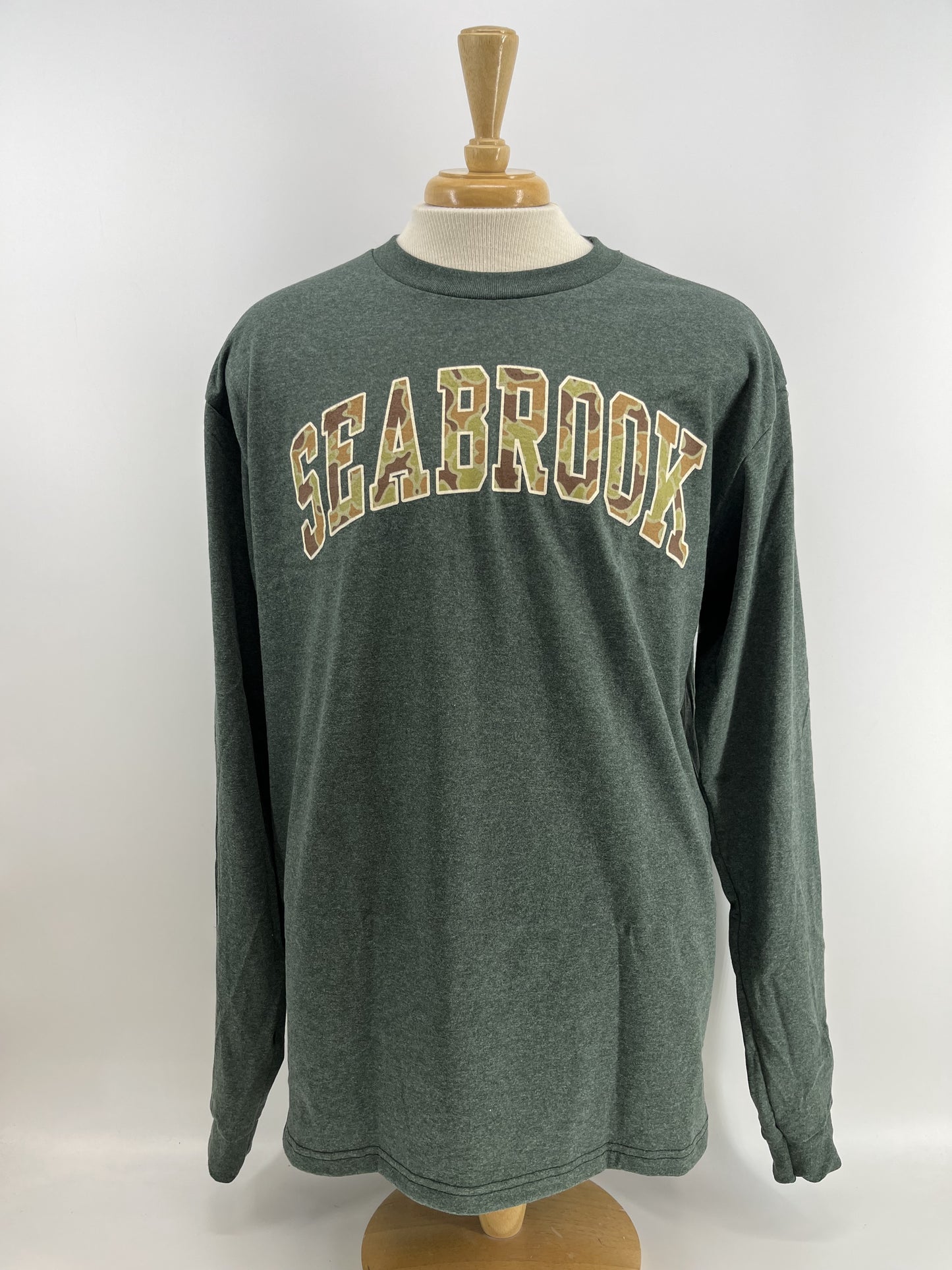 SI Adult LS Tee - Camo Design Forest