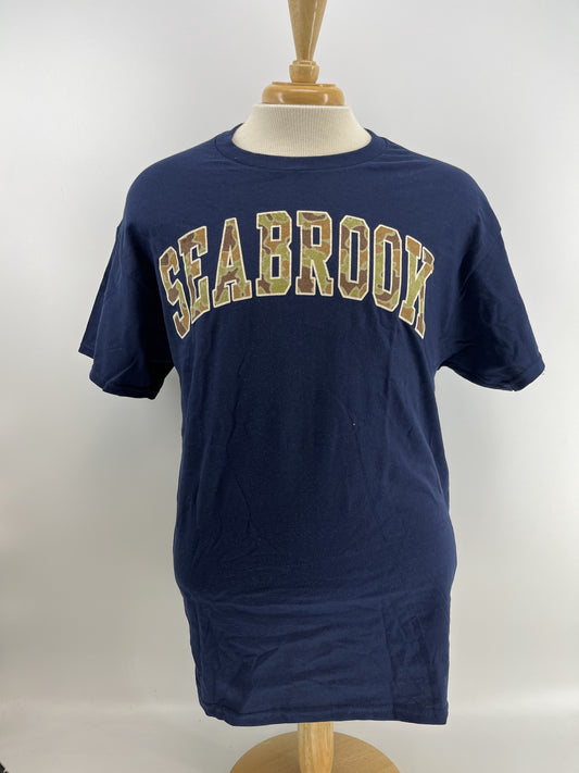 SI Adult Tee - Camo Design Navy
