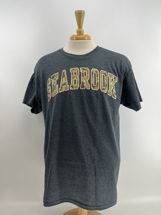 SI Adult Tee - Camo Design Charcoal