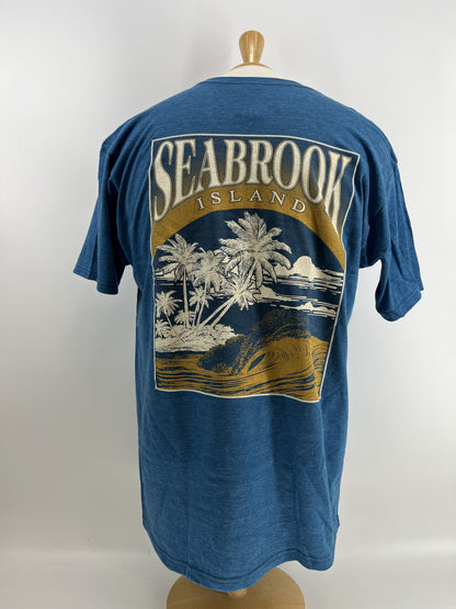 SI Snow Tee - Blockbuster Wave Palm Marine