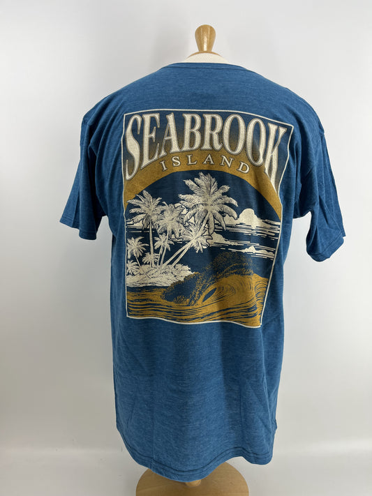 SI Snow Tee - Blockbuster Wave Palm Marine
