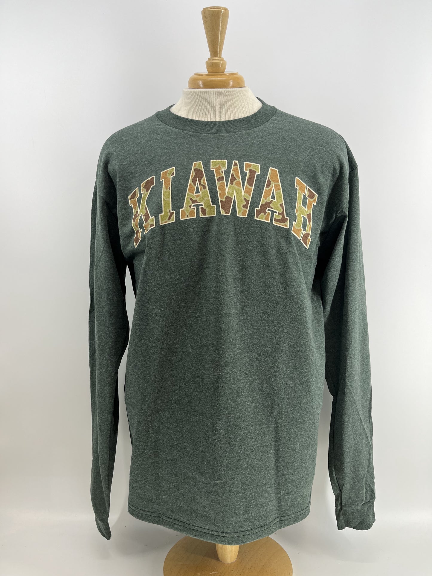 KI Adult LS Tee - Camo Design Forest