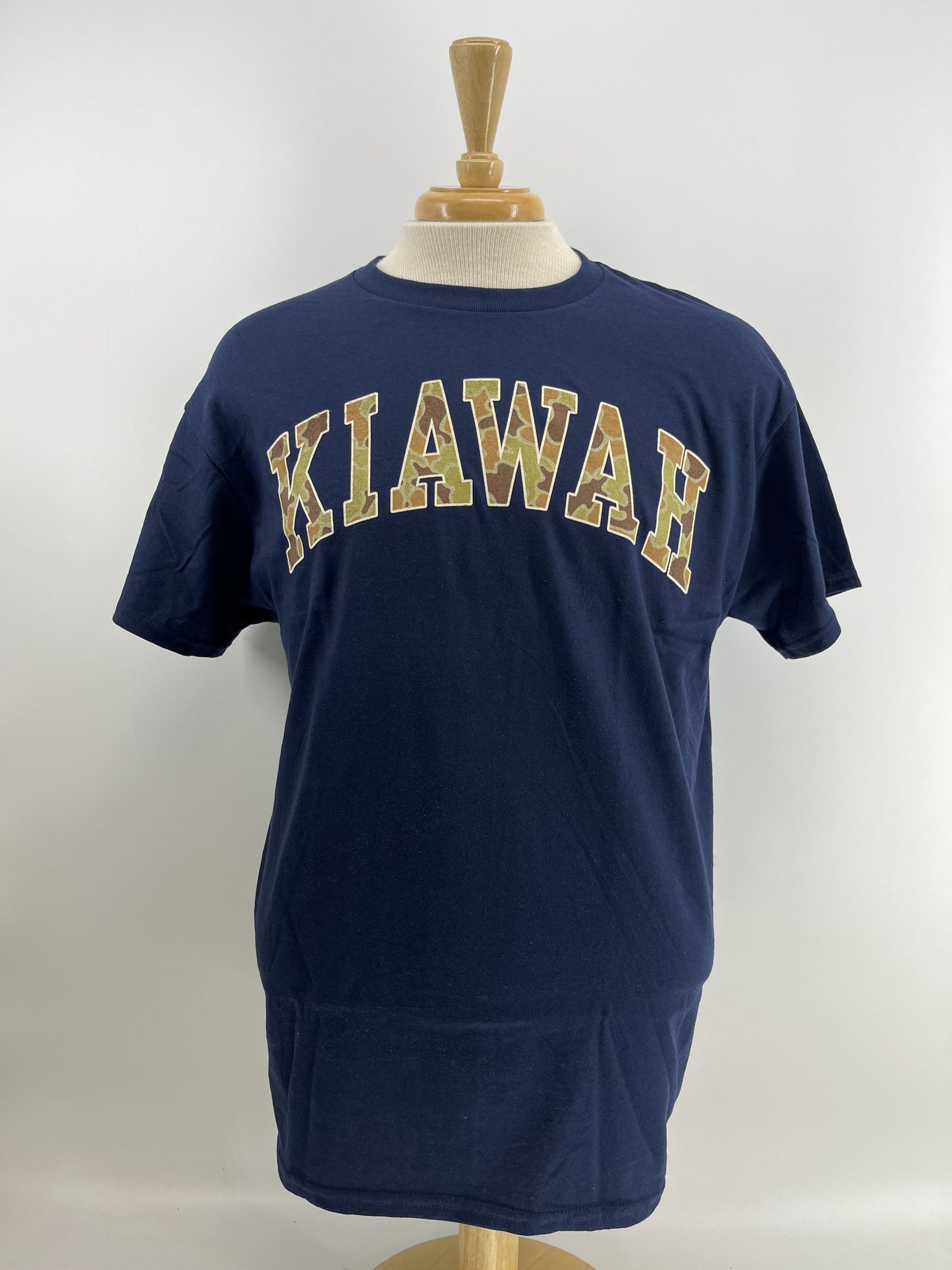 KI Adult Tee - Camo Design Navy