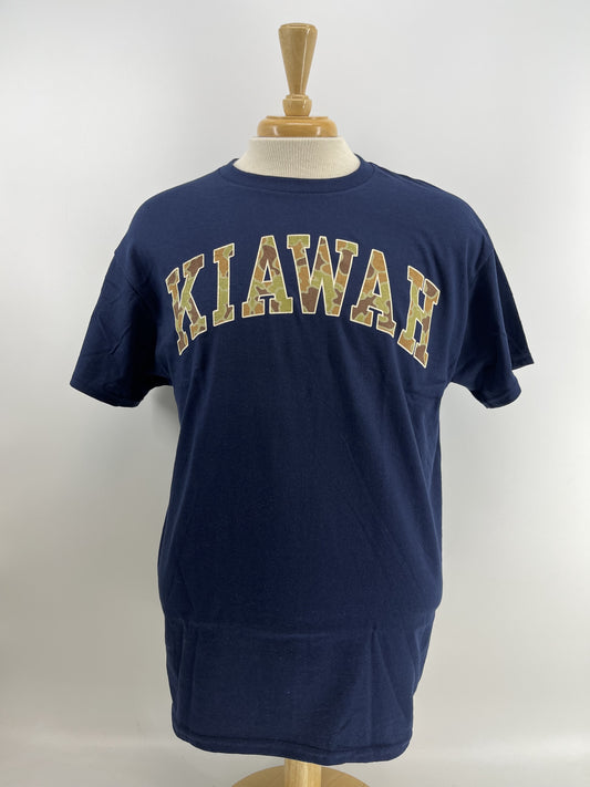 KI Adult Tee - Camo Design Navy