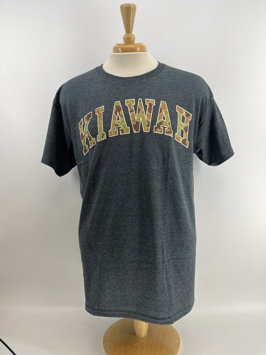 KI Adult Tee - Camo Design Charcoal