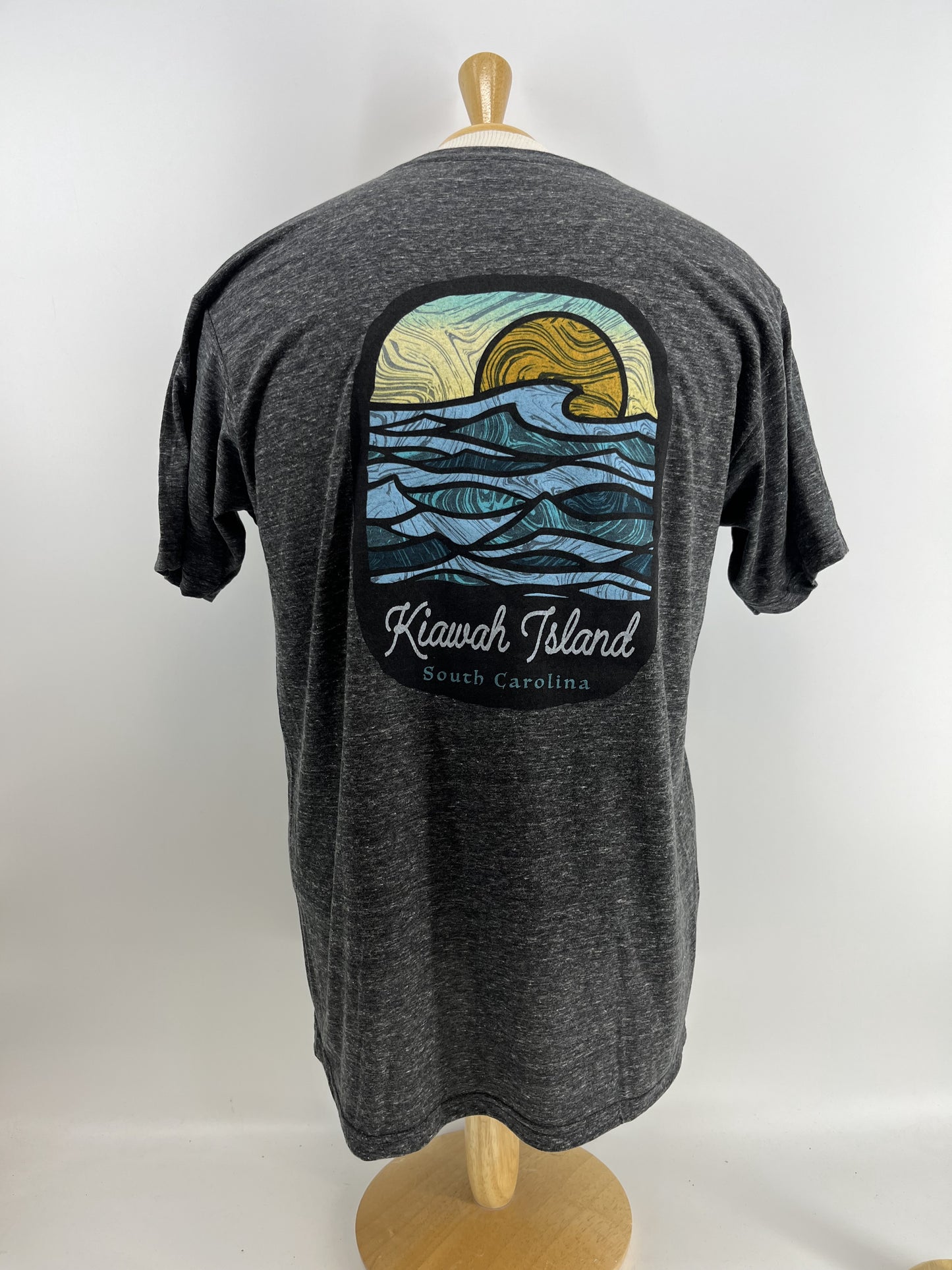 KI Snow Tee - In the Woods Wave - Charcoal