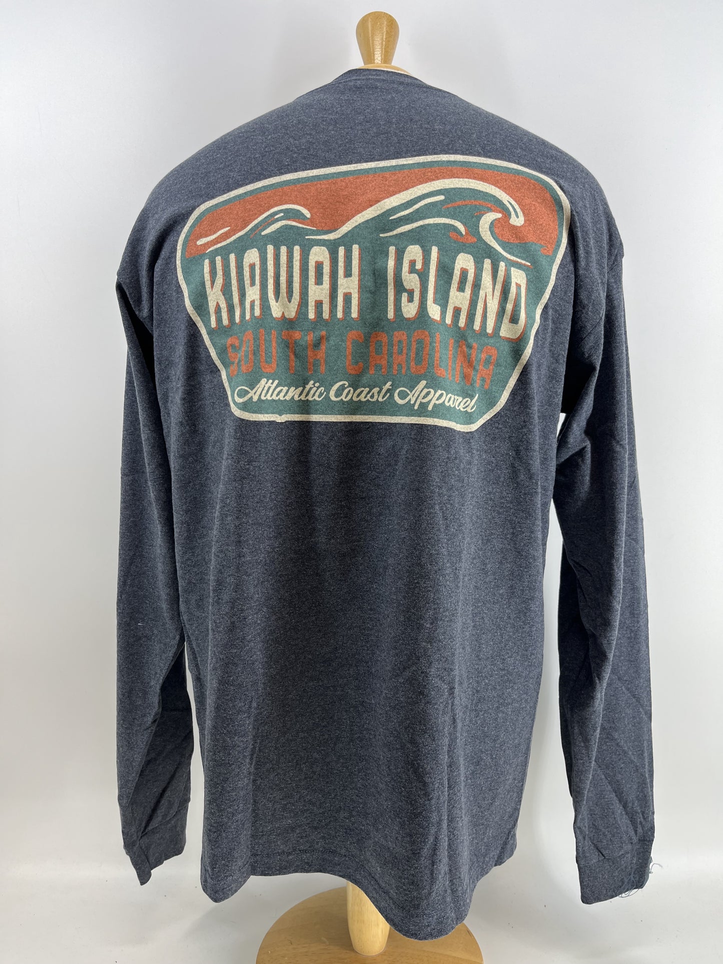 KI LS Tee - Keynote Wave - Navy Hthr