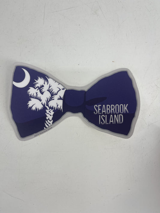 SI SC Flag Bowtie Decal