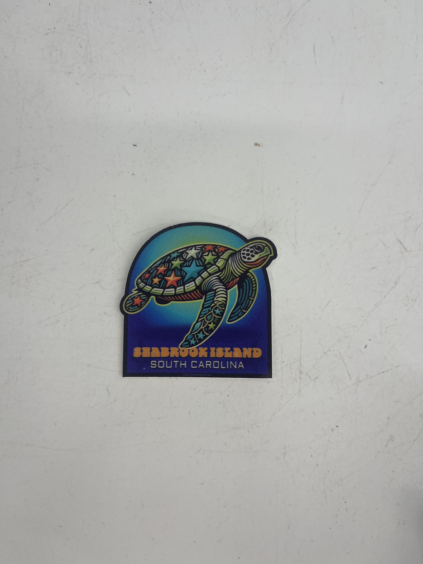 SI Rockstar Turtle Mini Decal