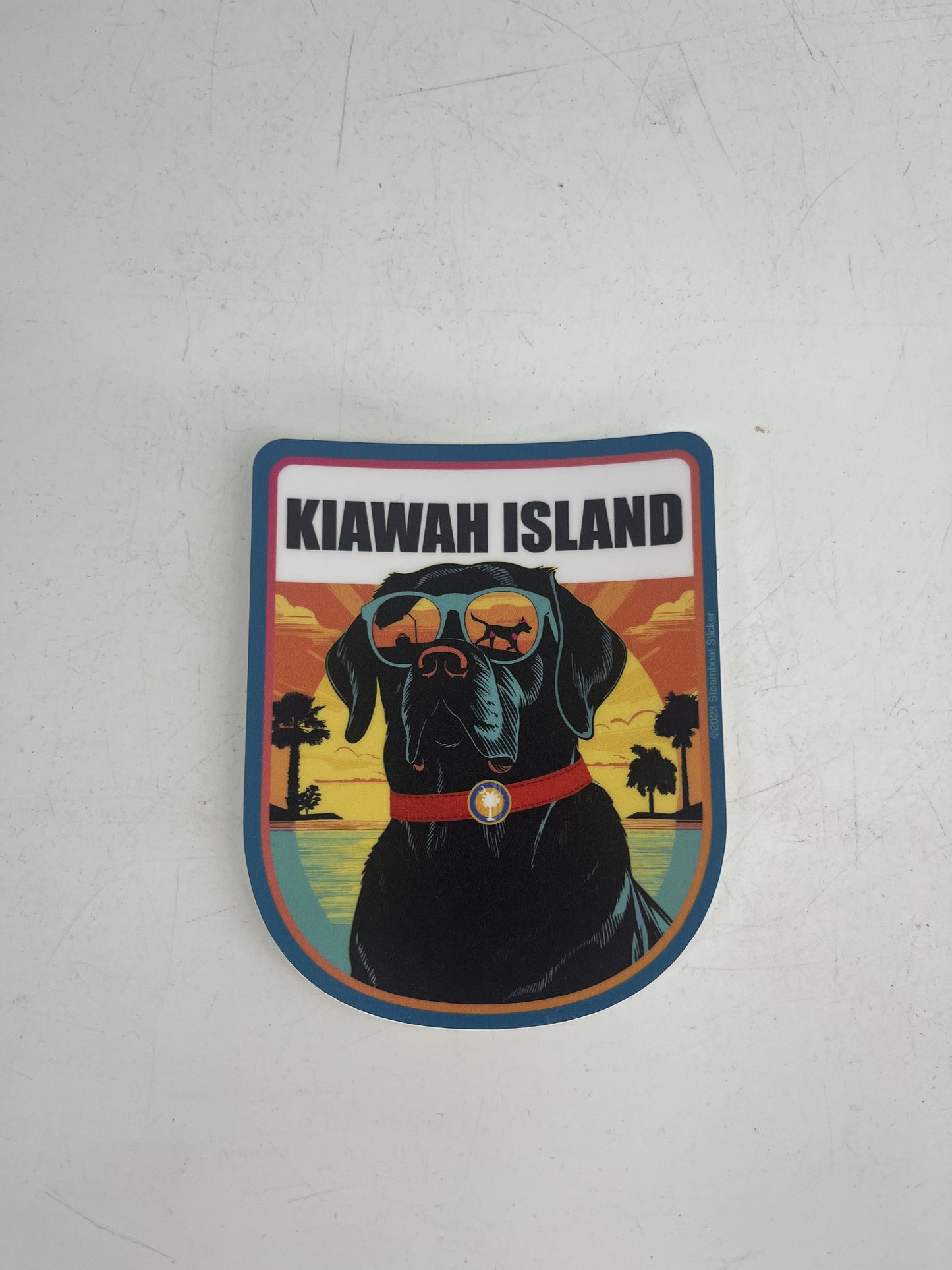 KI Reflection Lab palms Decal