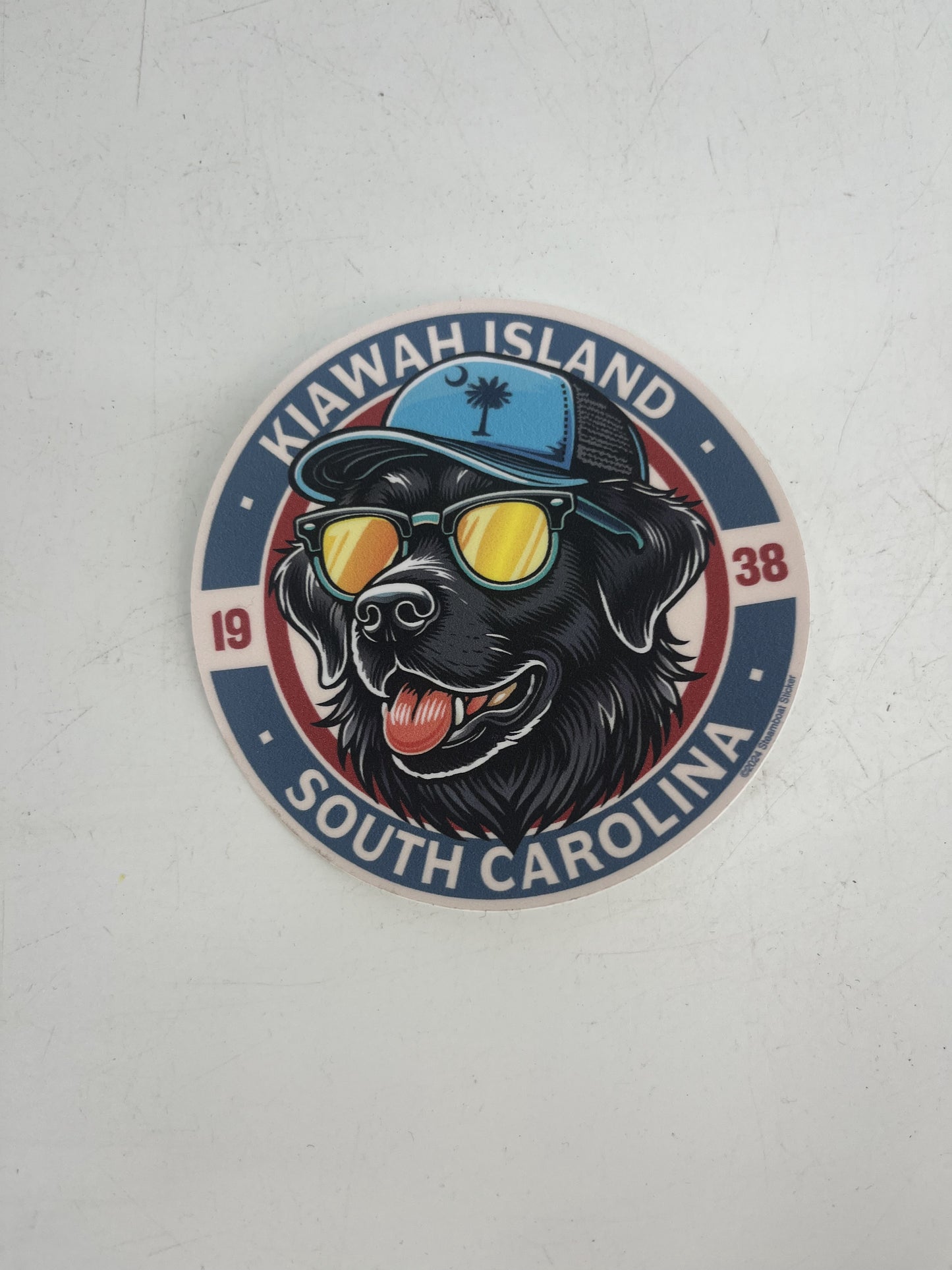 KI All American Dog Decal