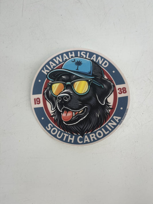 KI All American Dog Decal