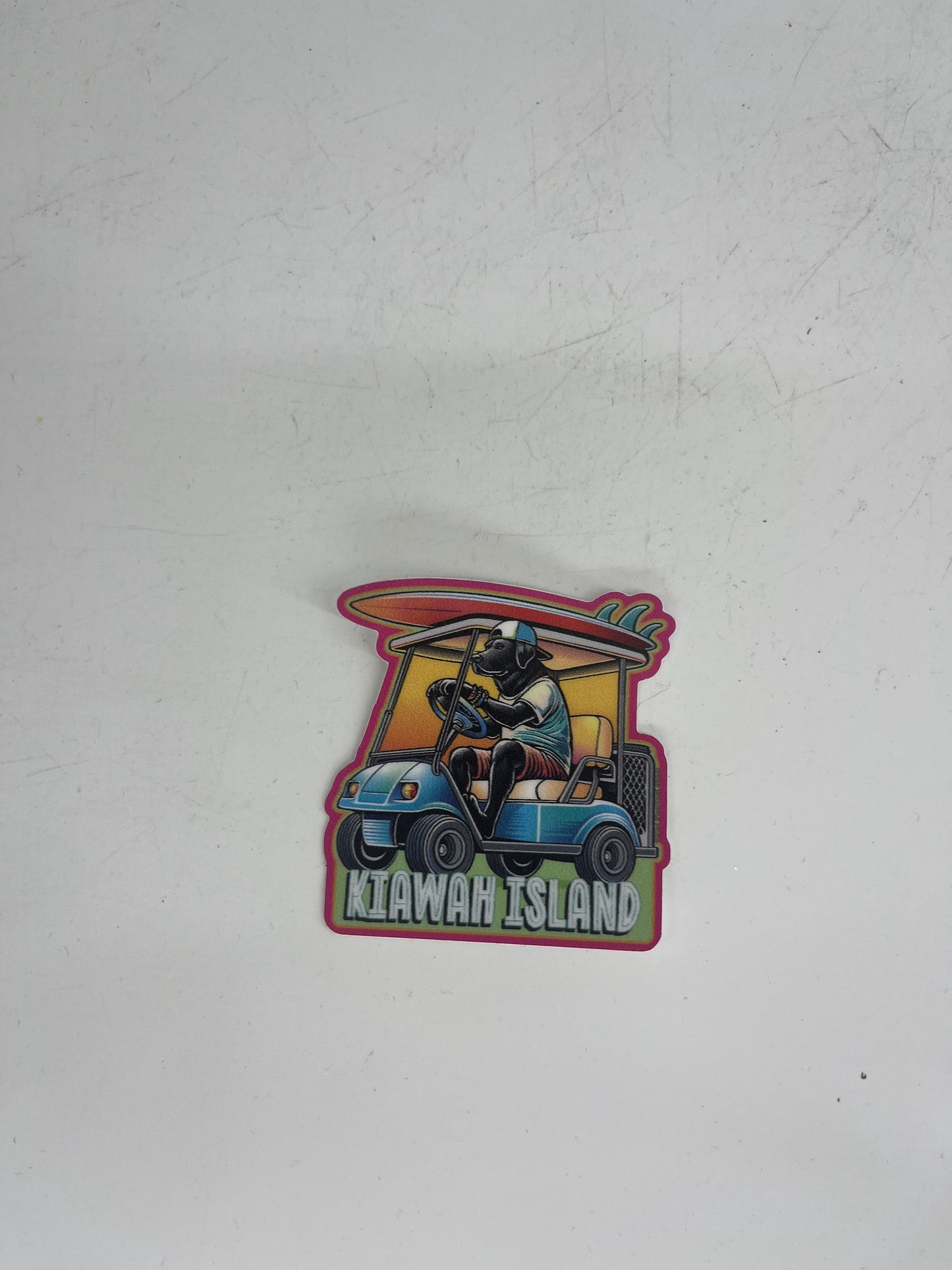 KI Player Dog Mini Decal