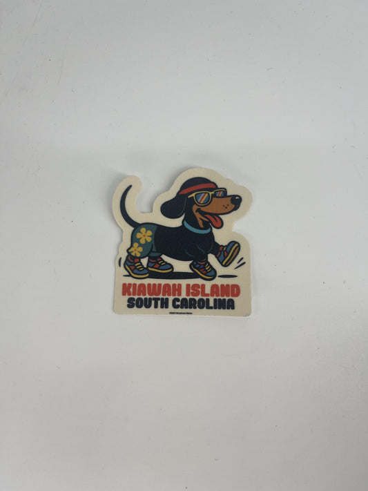 KI Beach Weiner Mini Decal