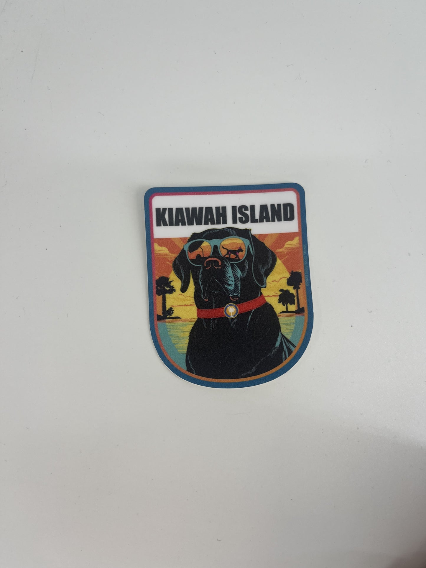 KI Reflection Lab Palms Mini Decal
