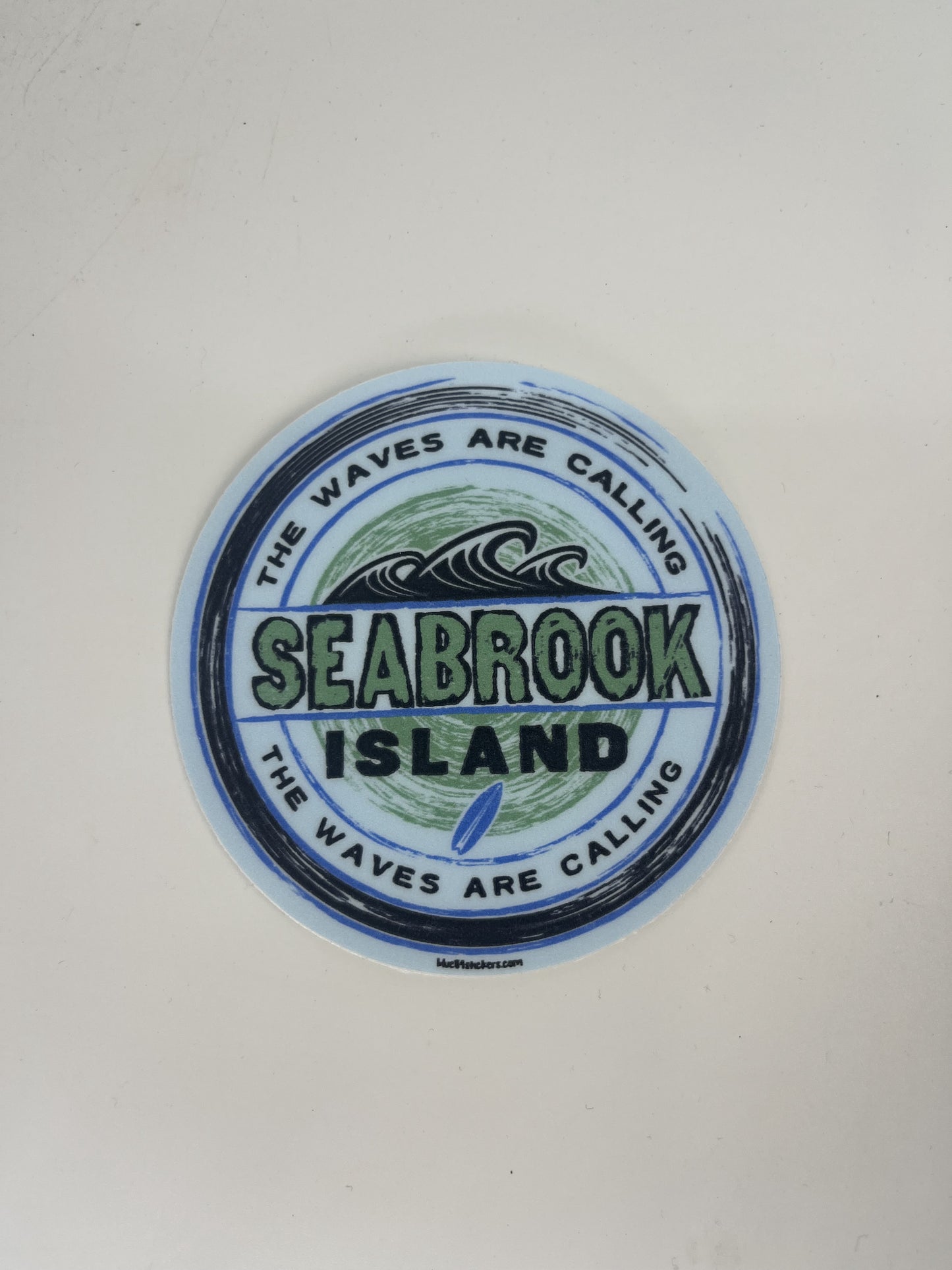 SI Slow Roller Wave/Surfboard decal