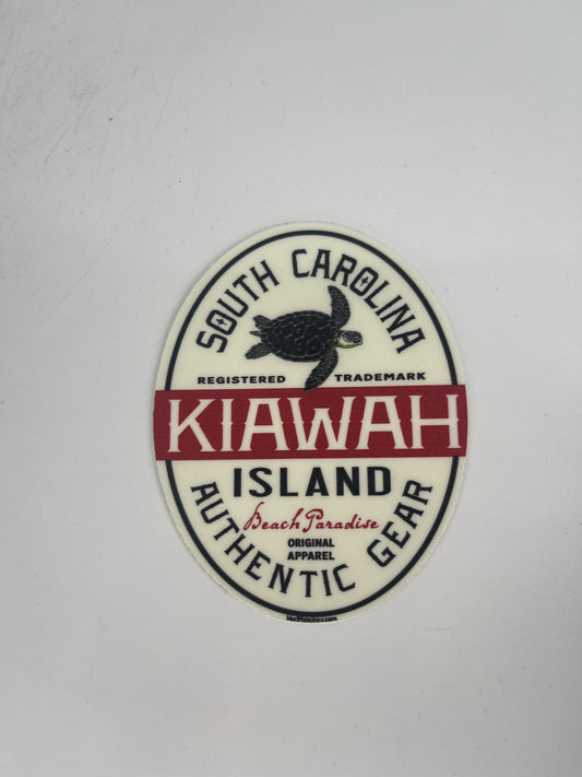 KI Raingear Sea Turtle Decal