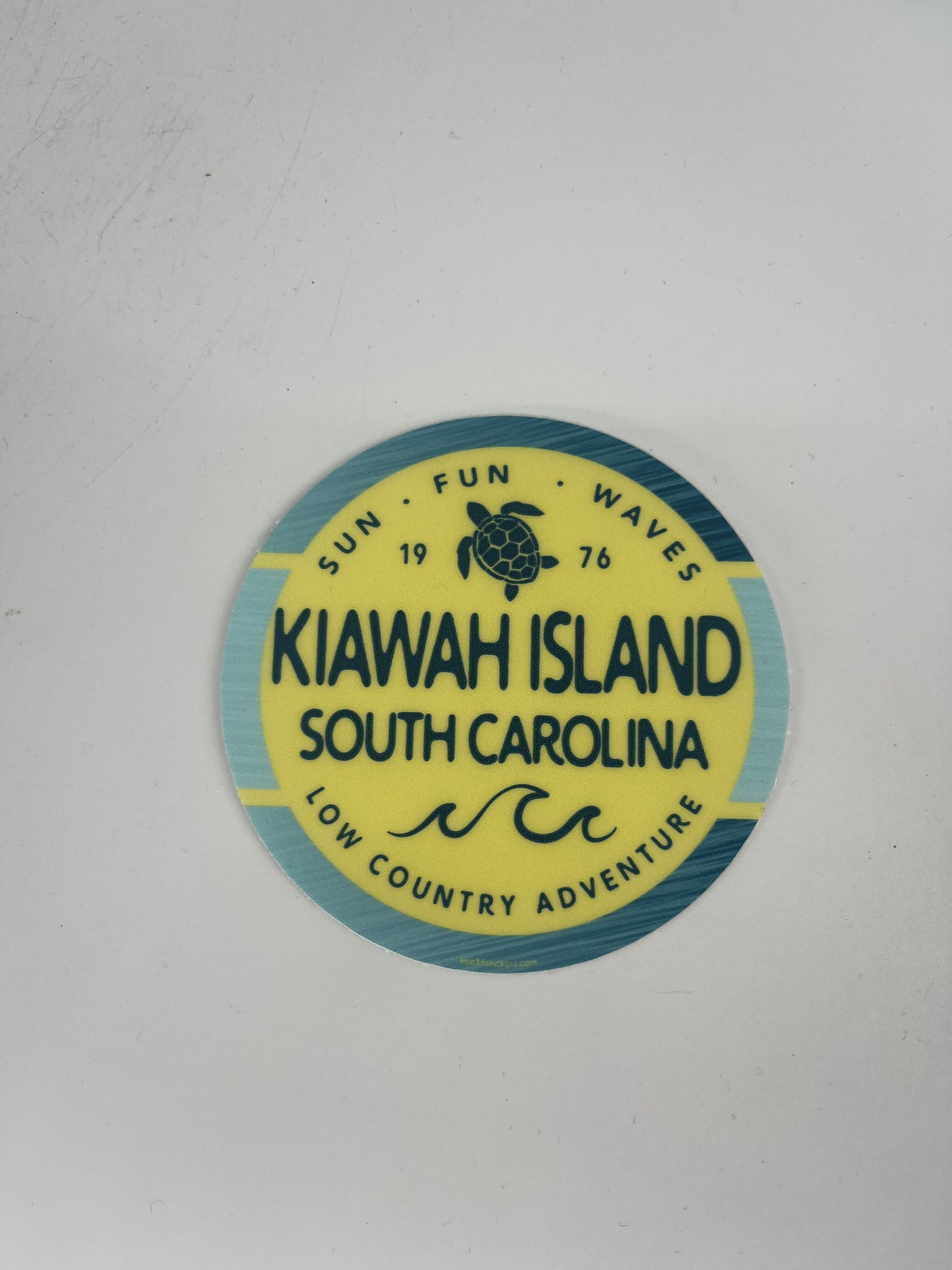 KI Swanee Turtle/Wave Decal