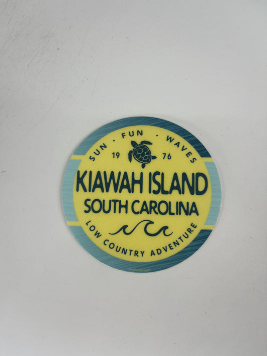 KI Swanee Turtle/Wave Decal