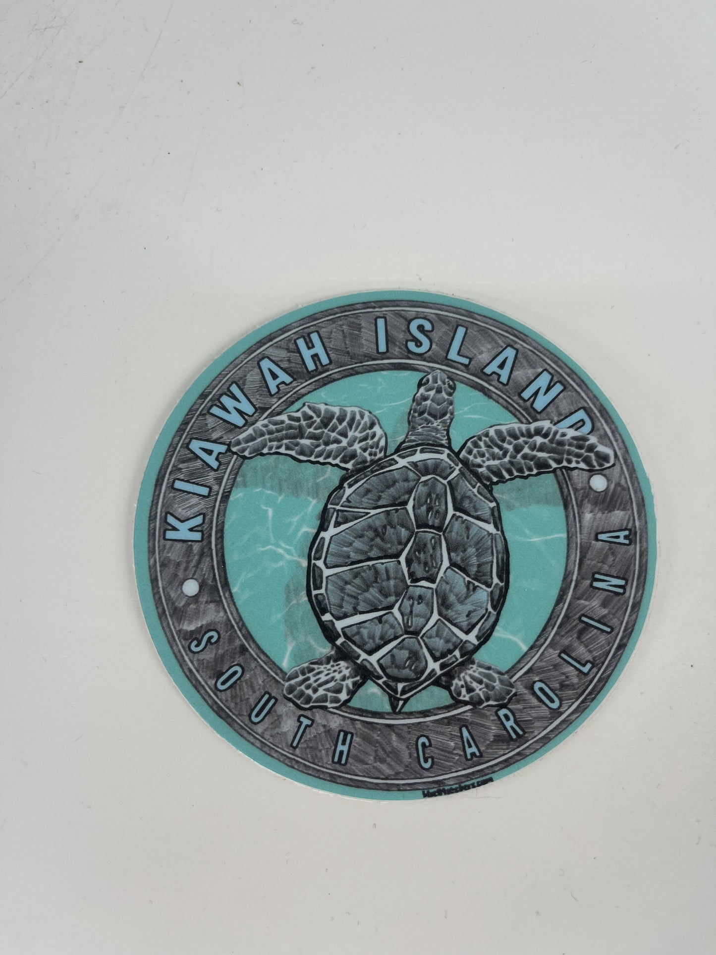 KI Ridley Sea Turtle Decal
