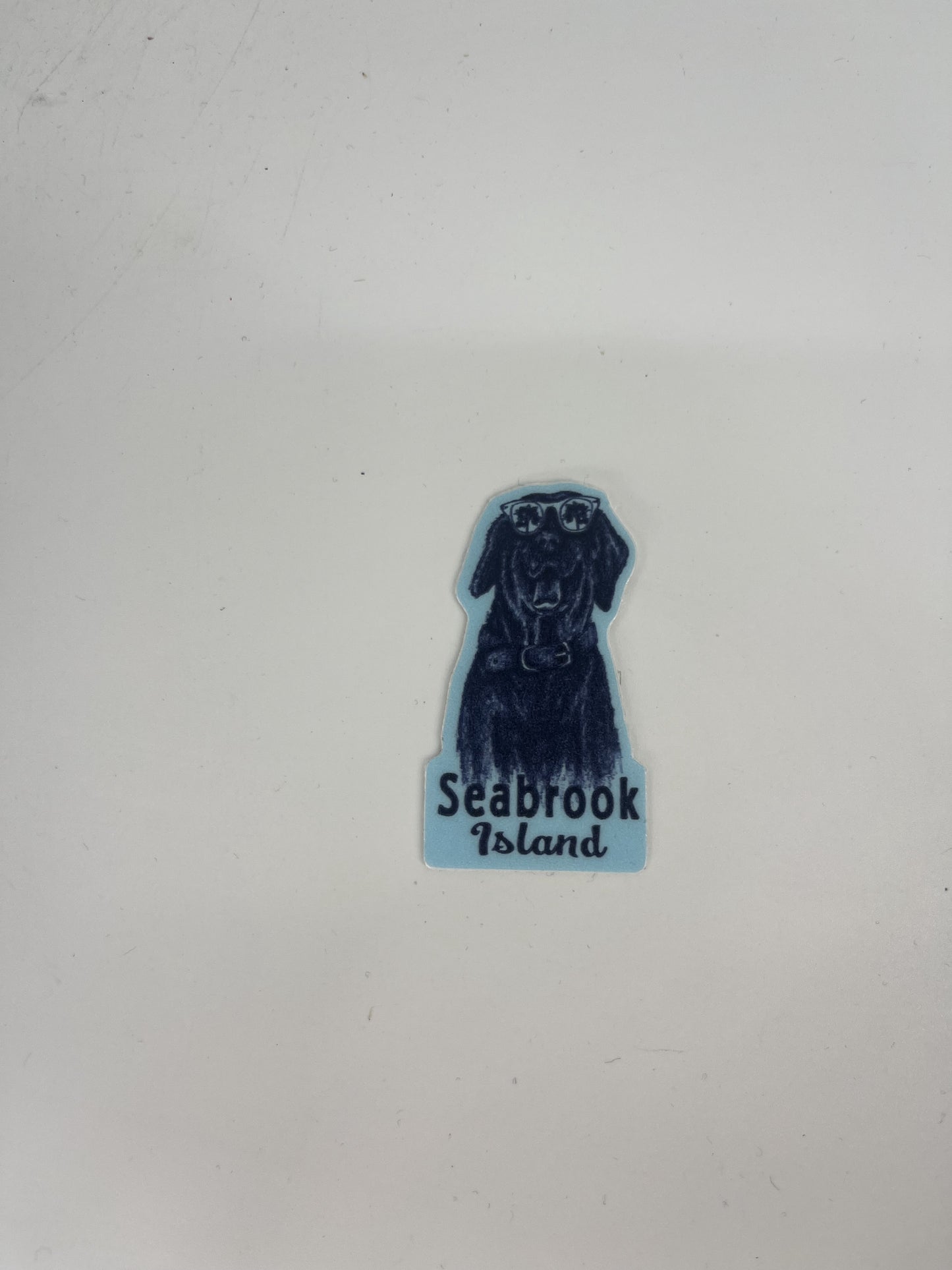 SI Gleeful Lab/Sunglasses/Palm MIni Decal