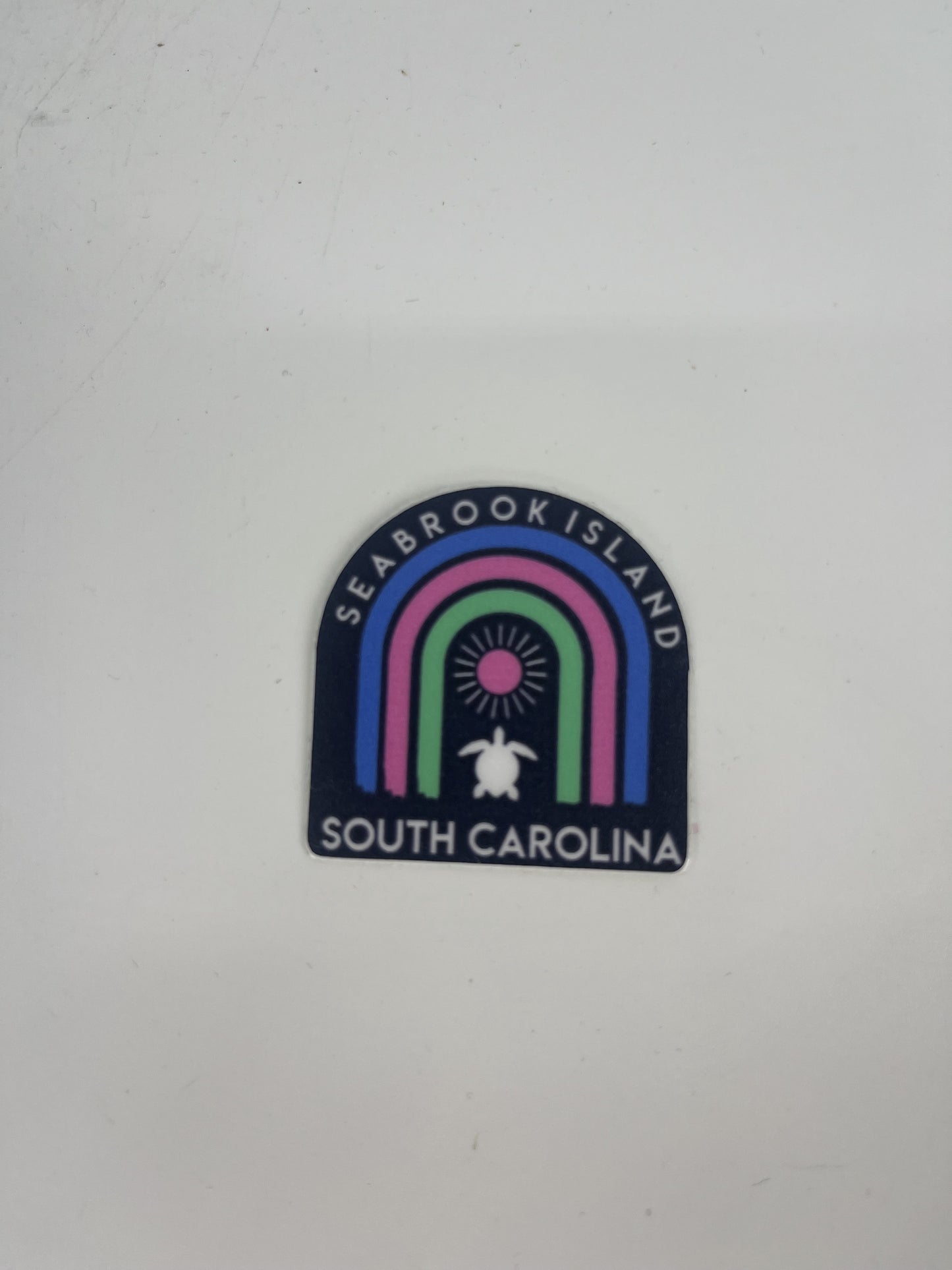 SI Respectability Sun/Sea Turtle Mini Decal