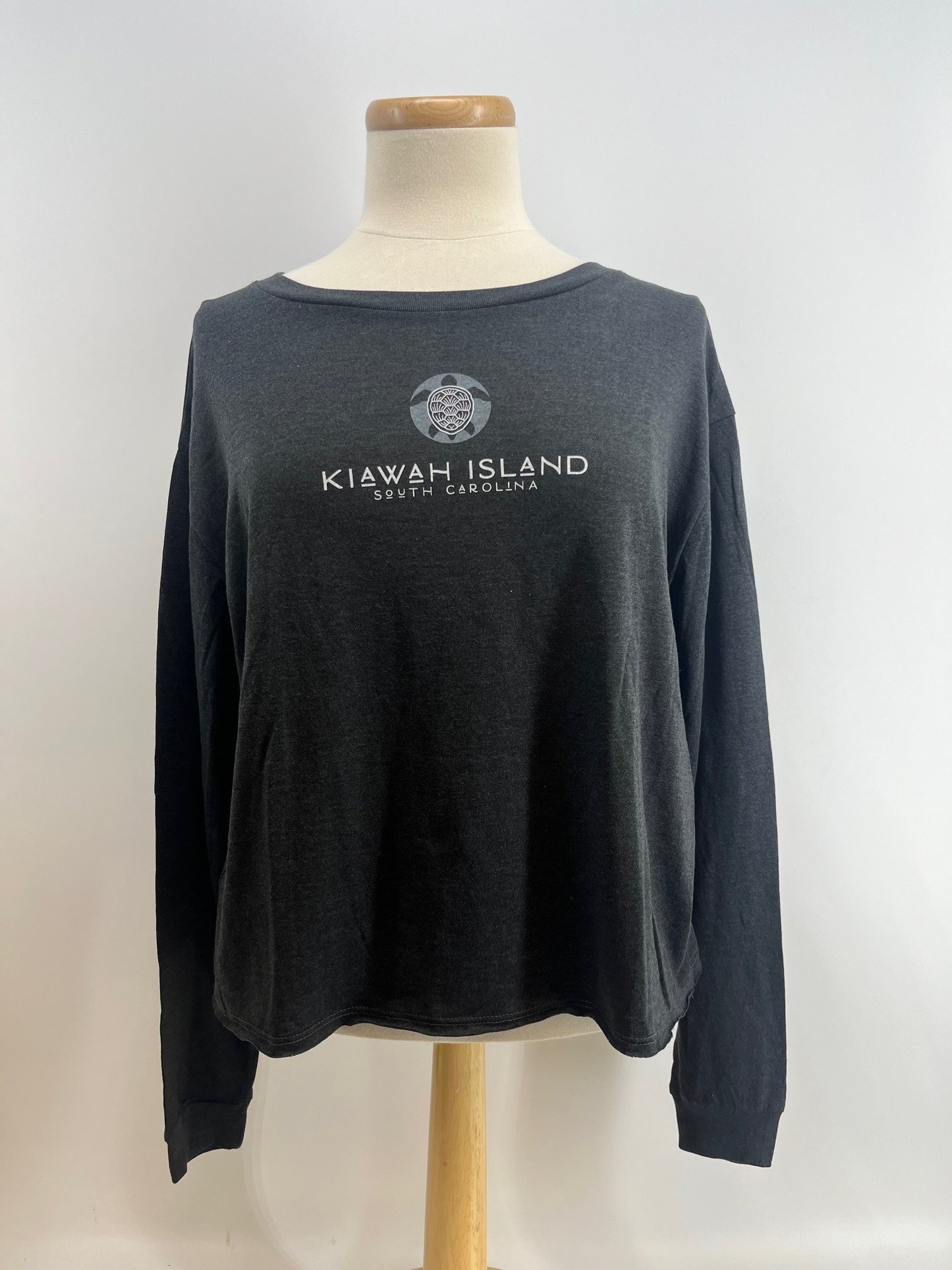 KI Women's Midi LS Triblend Tee - Org Turtle