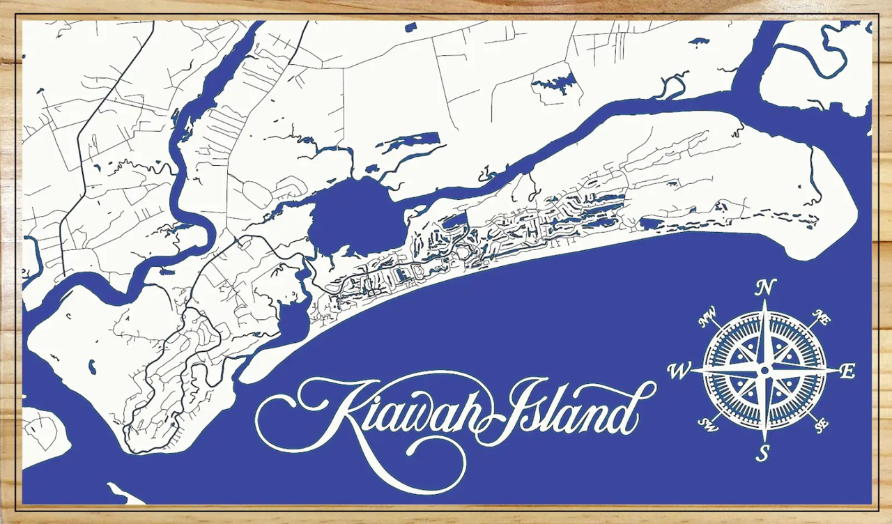 KI Street Map - Papier Blanc/ Royal