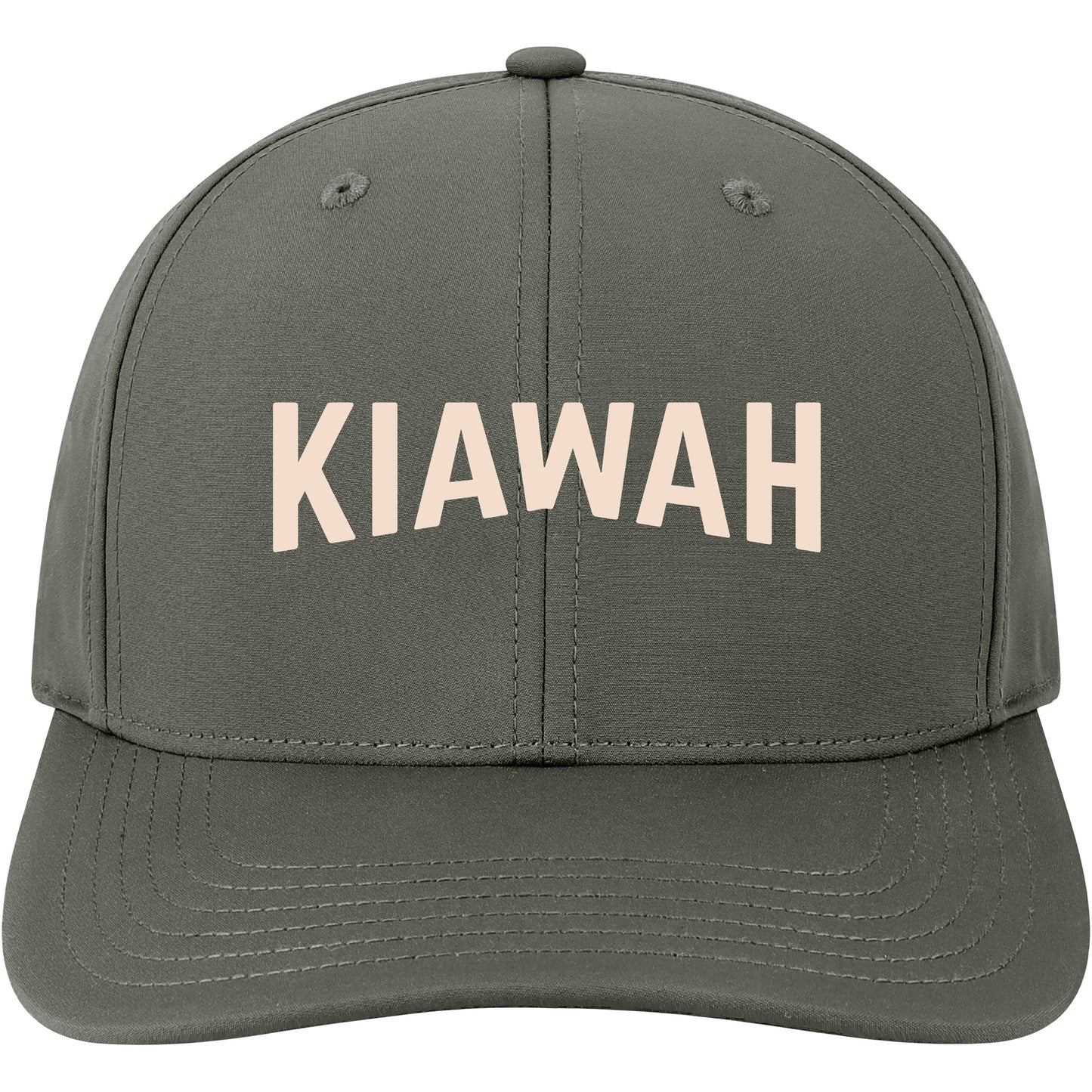 KI Back Nine Stretch Emb - Dark Grey