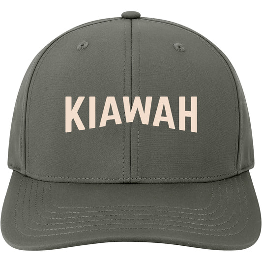 KI Back Nine Stretch Emb - Dark Grey