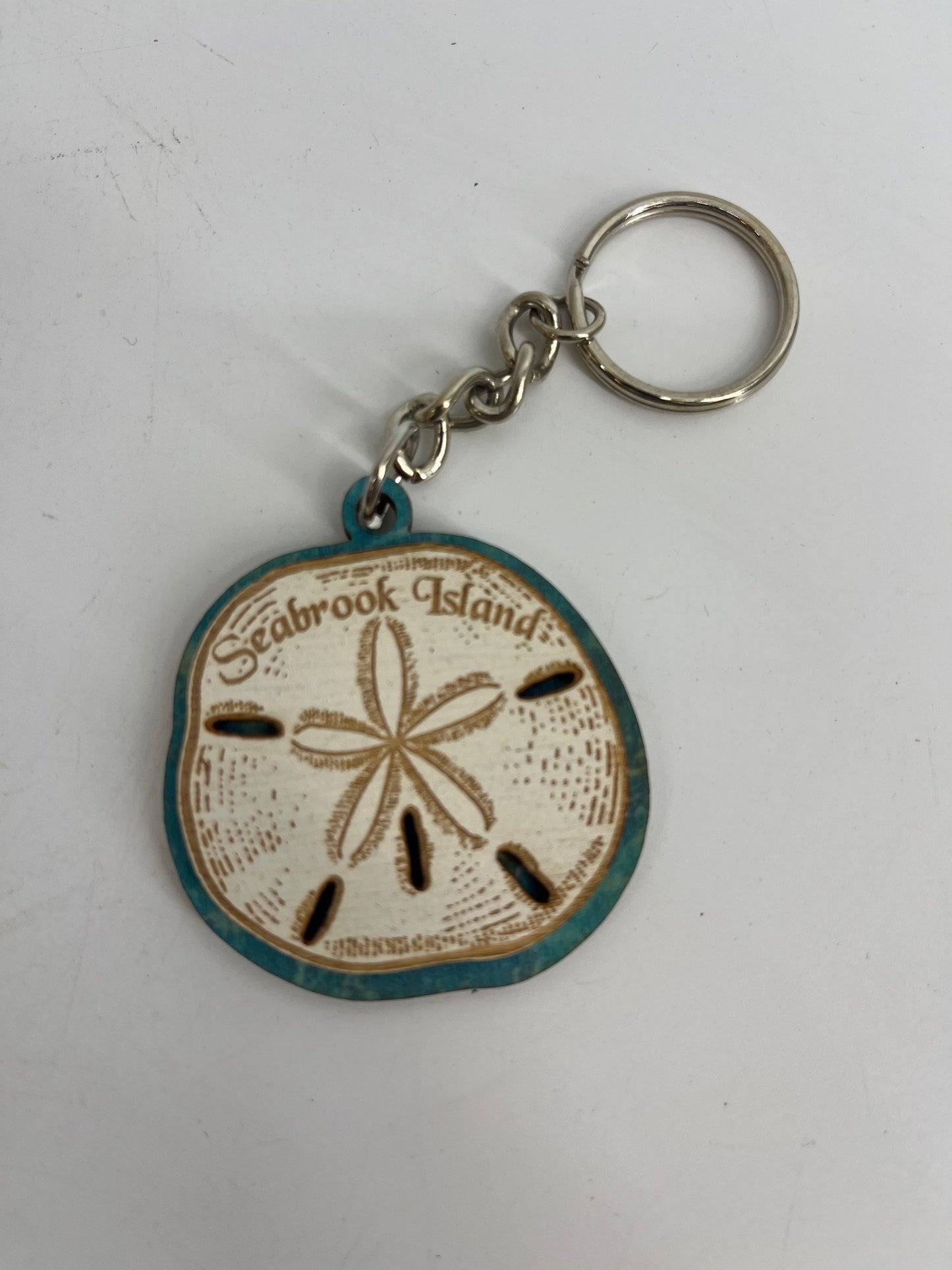 SI Bi-Level Keychain - Sanddollar