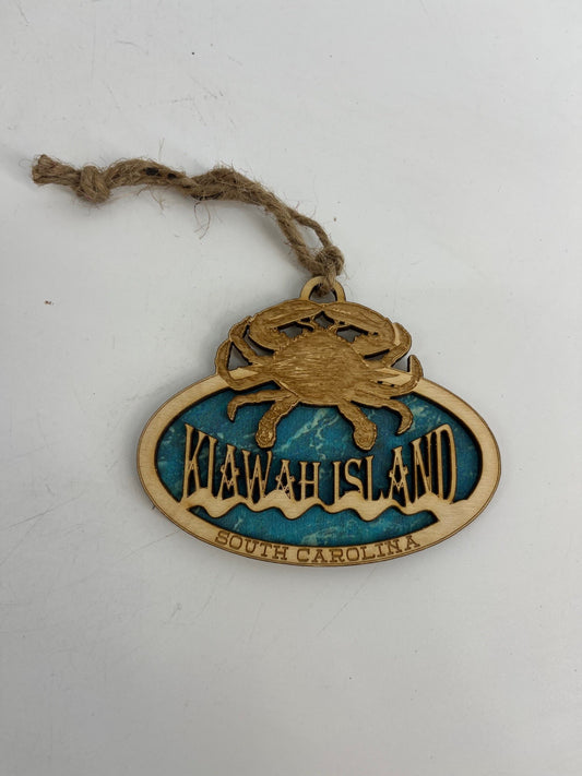 KI Crab Bi-level Ornament