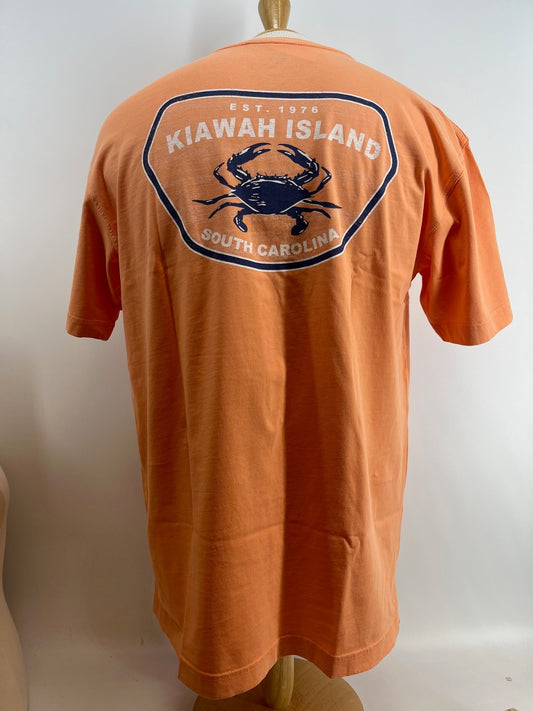 KI Relax Wash SS tee - Geneva Crab