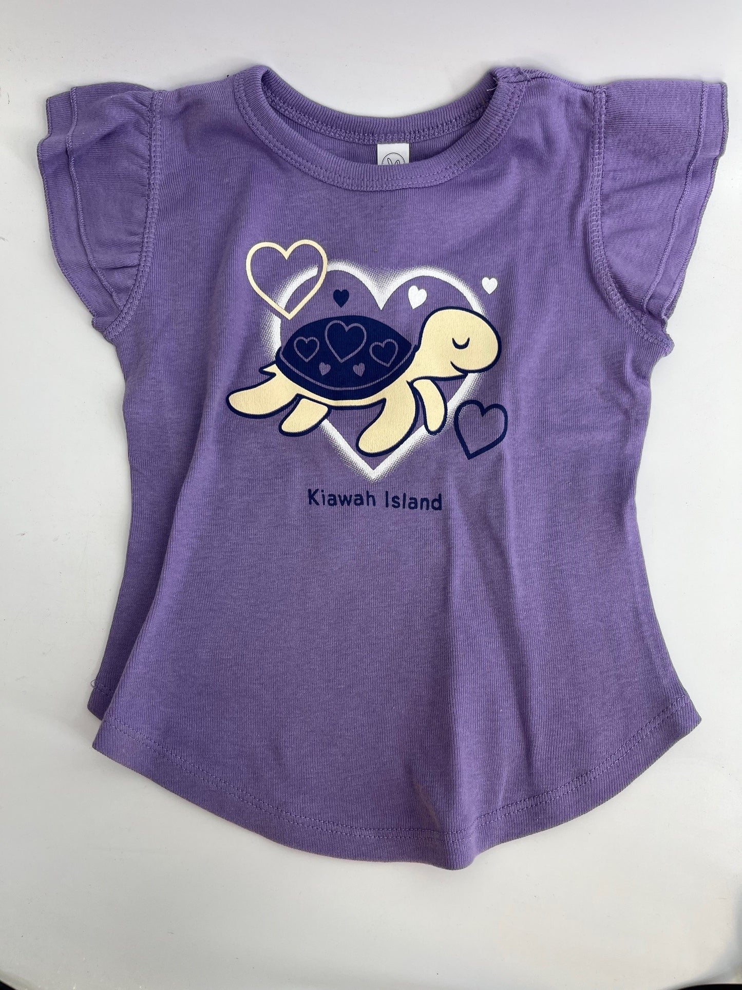 KI Todd Ruffle Tee - Ellie Turtle